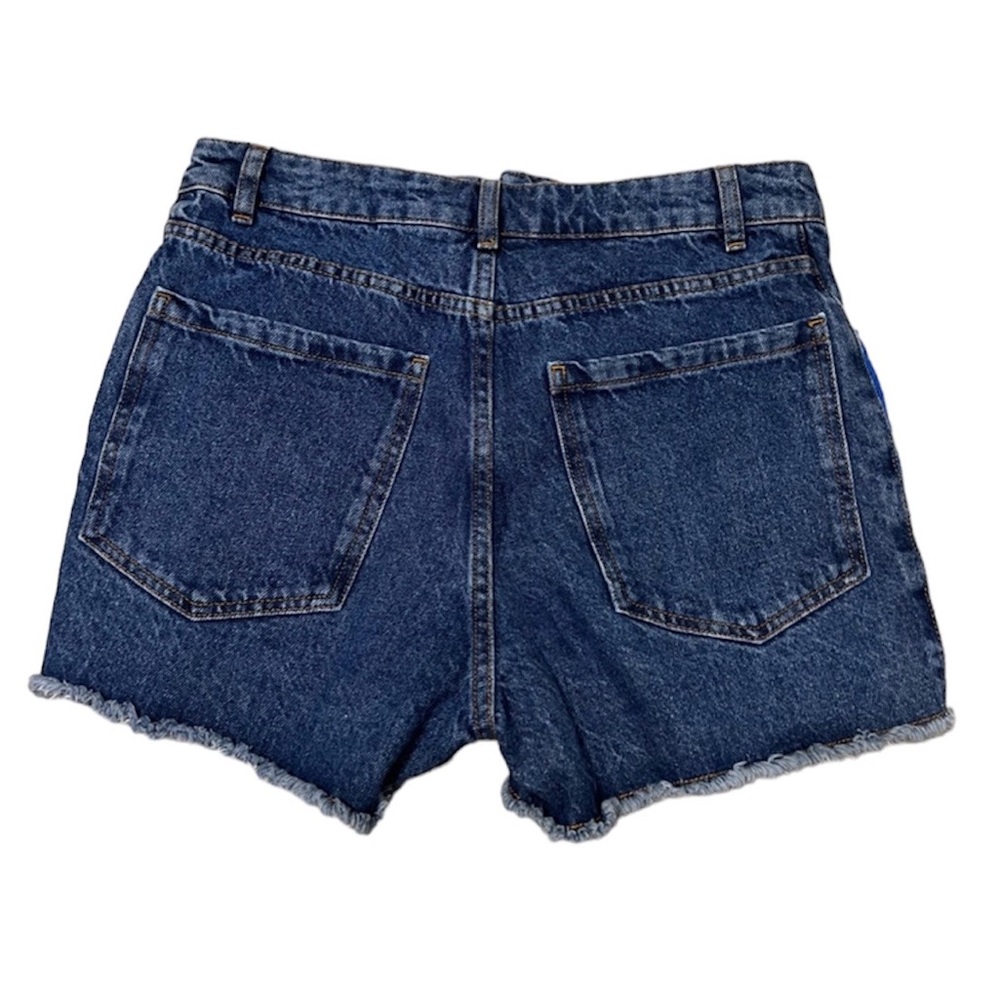Anthropologie x Farm Rio Crochet Denim Shorts Size 30 *NWT* - Picture 3 of 7